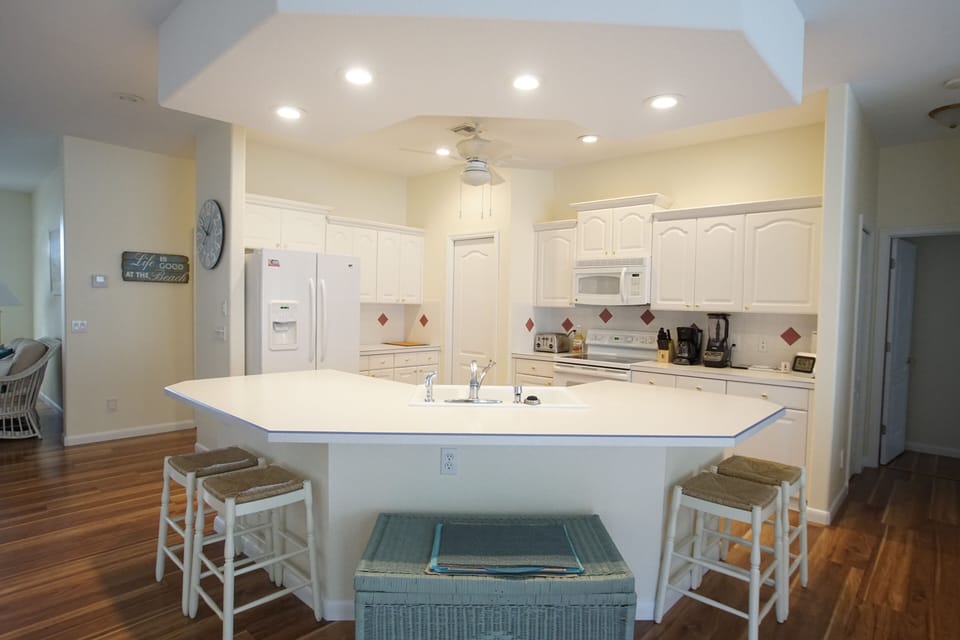Kitchen in the open space