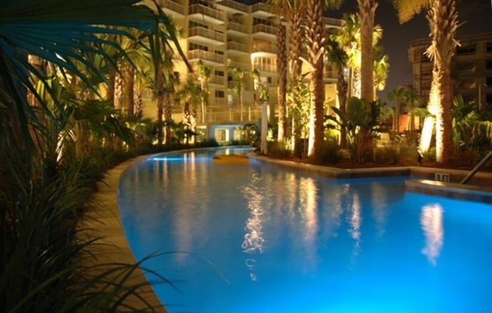 Lazy River at Night