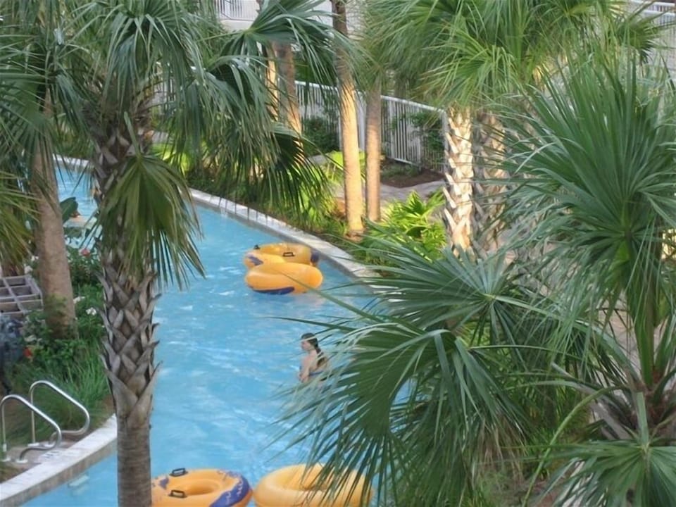 Patio View of the Lazy River