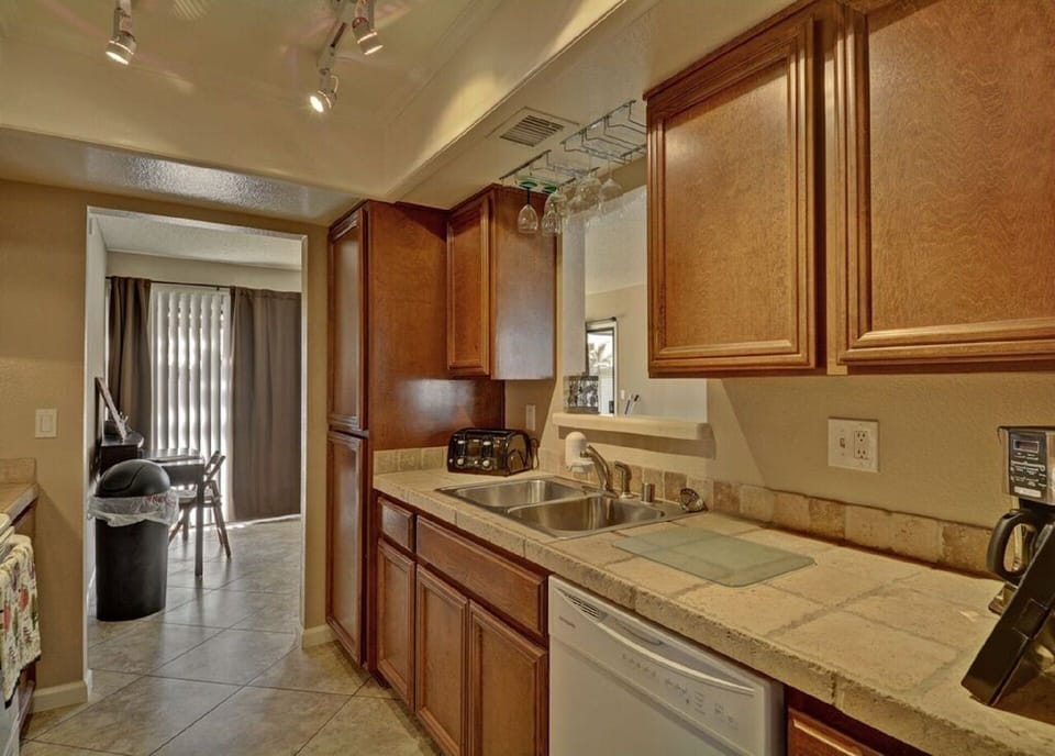 Kitchen view from front door