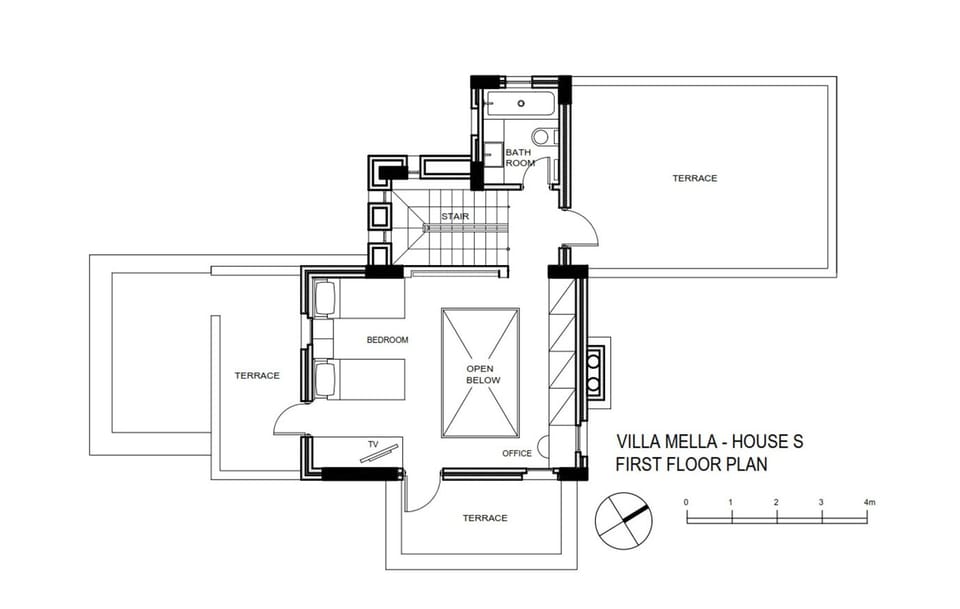 House S - 2nd Floor Plan