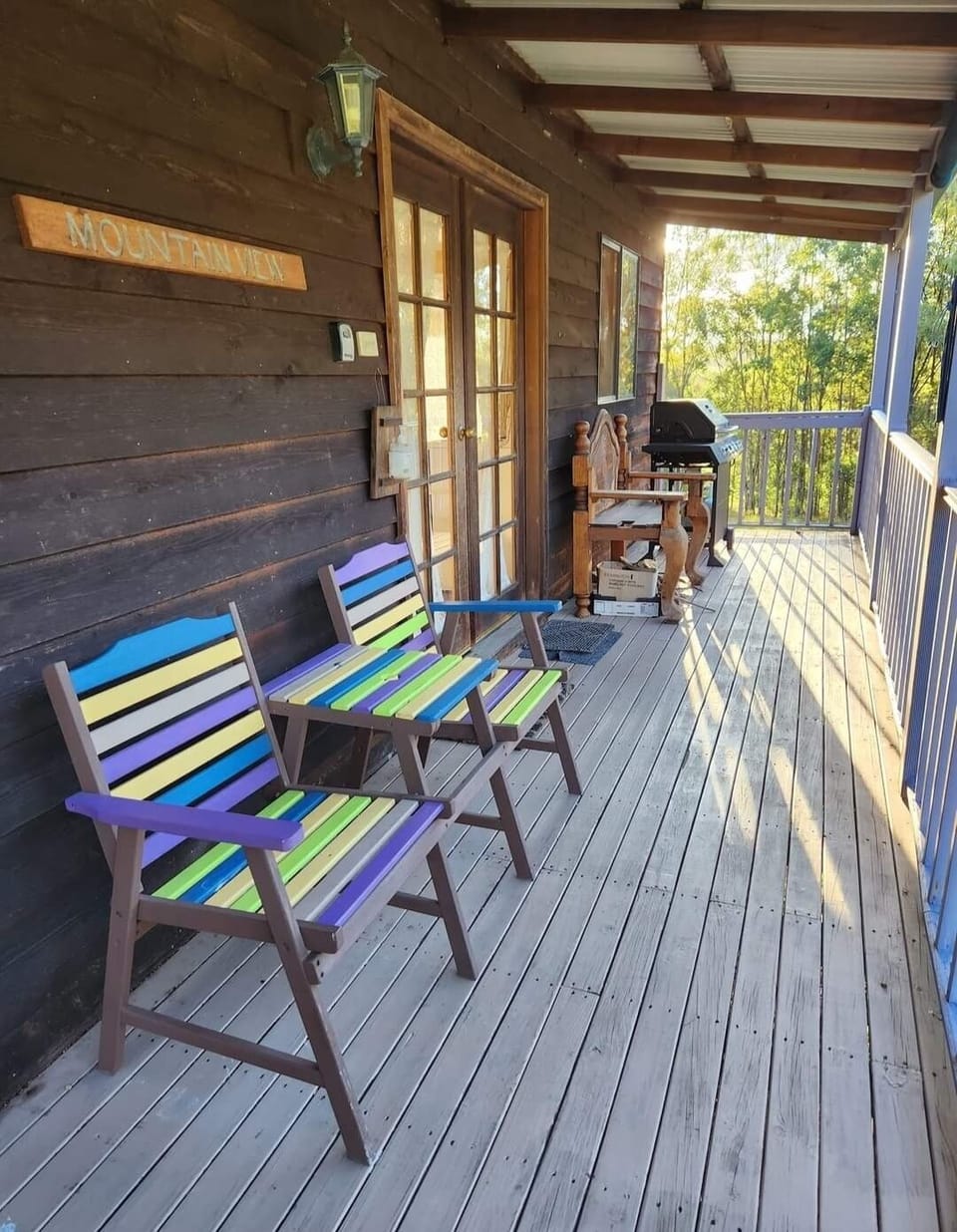 Verandah is a great place to watch the world go by.