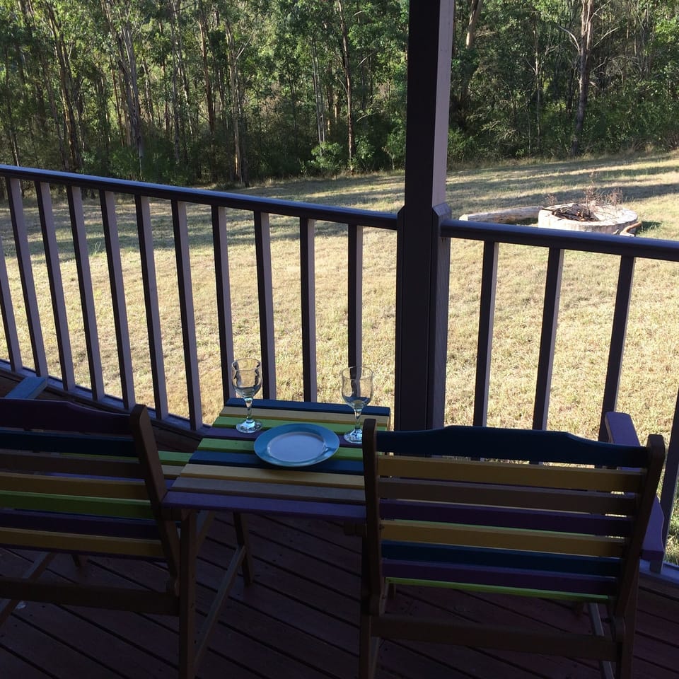 Verandah view.