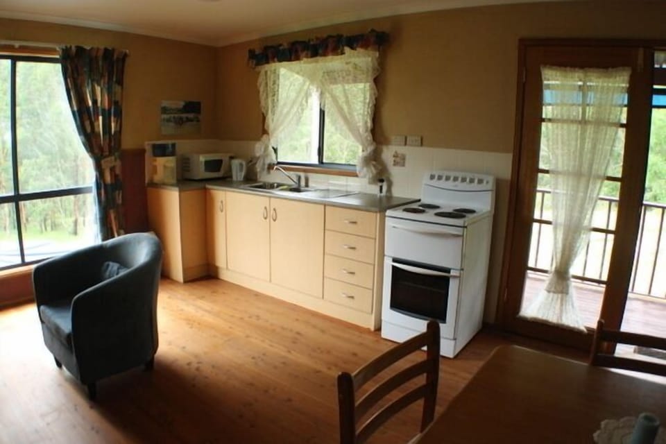A well equipped kitchen.
