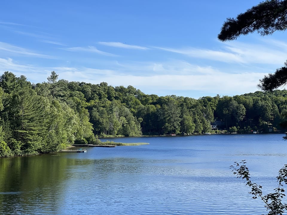 Another view of Ril Cove from the dock