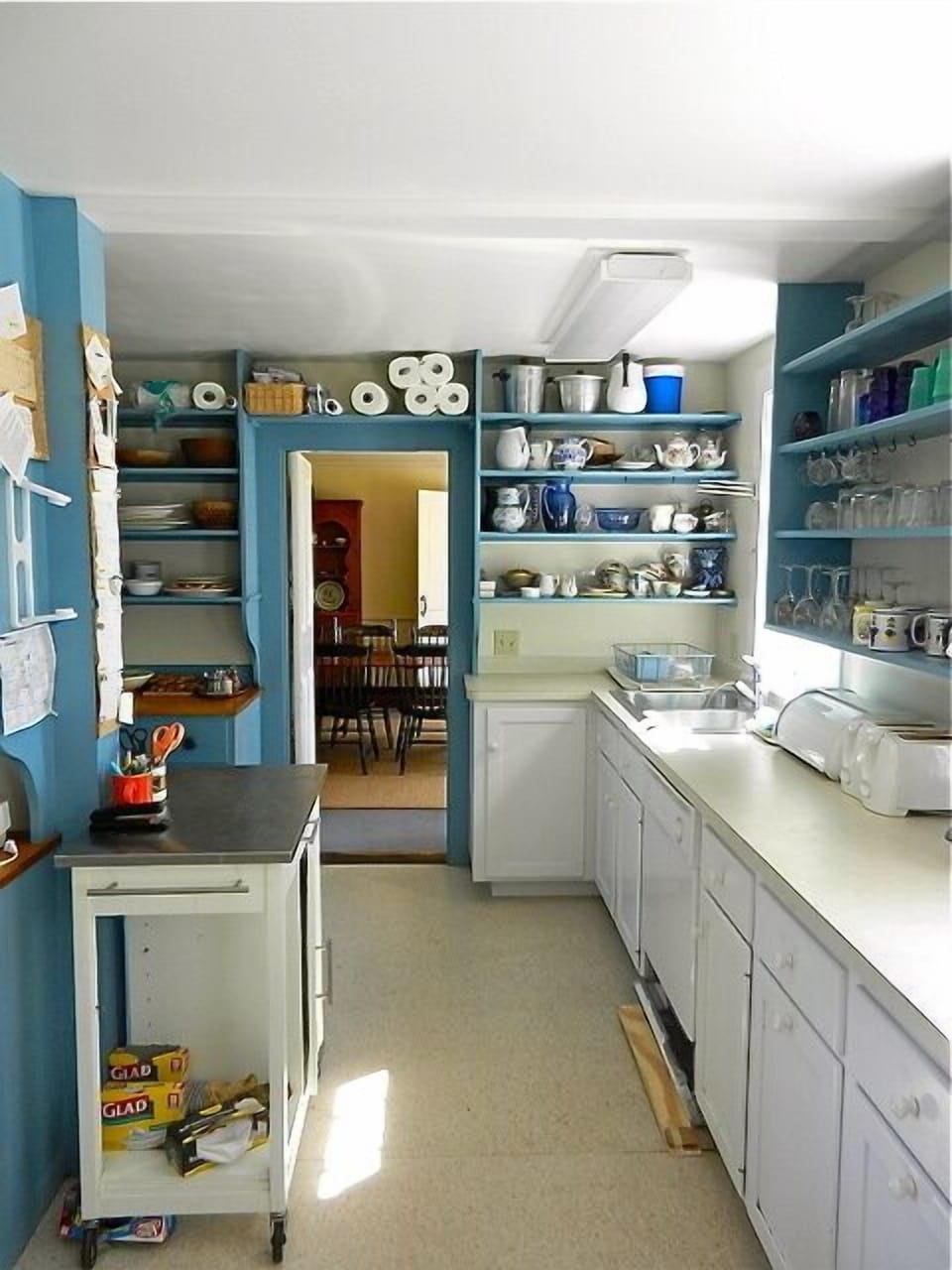 Eat in Kitchen, looking towards second side and diningroom