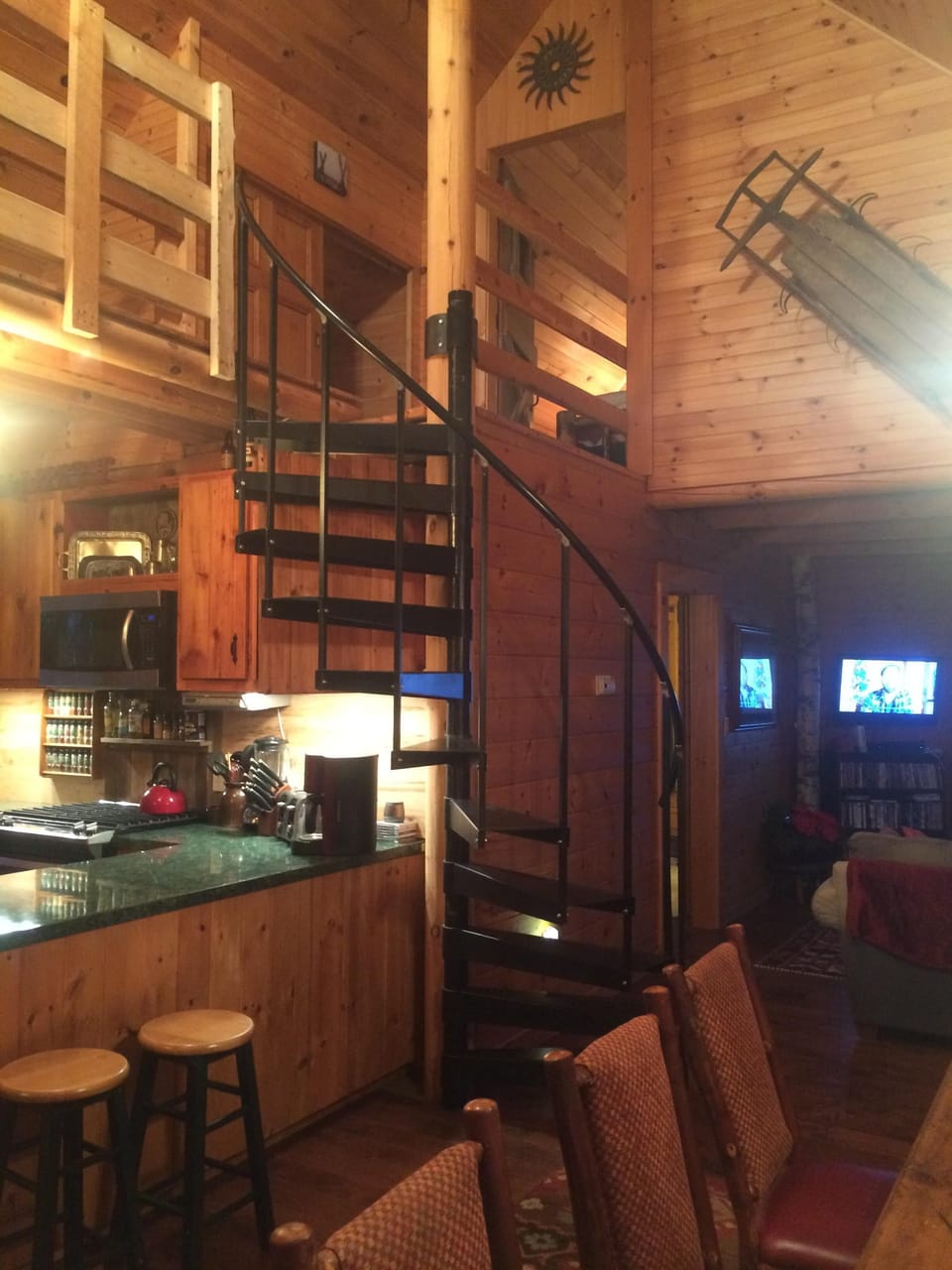 Spiral staircase 