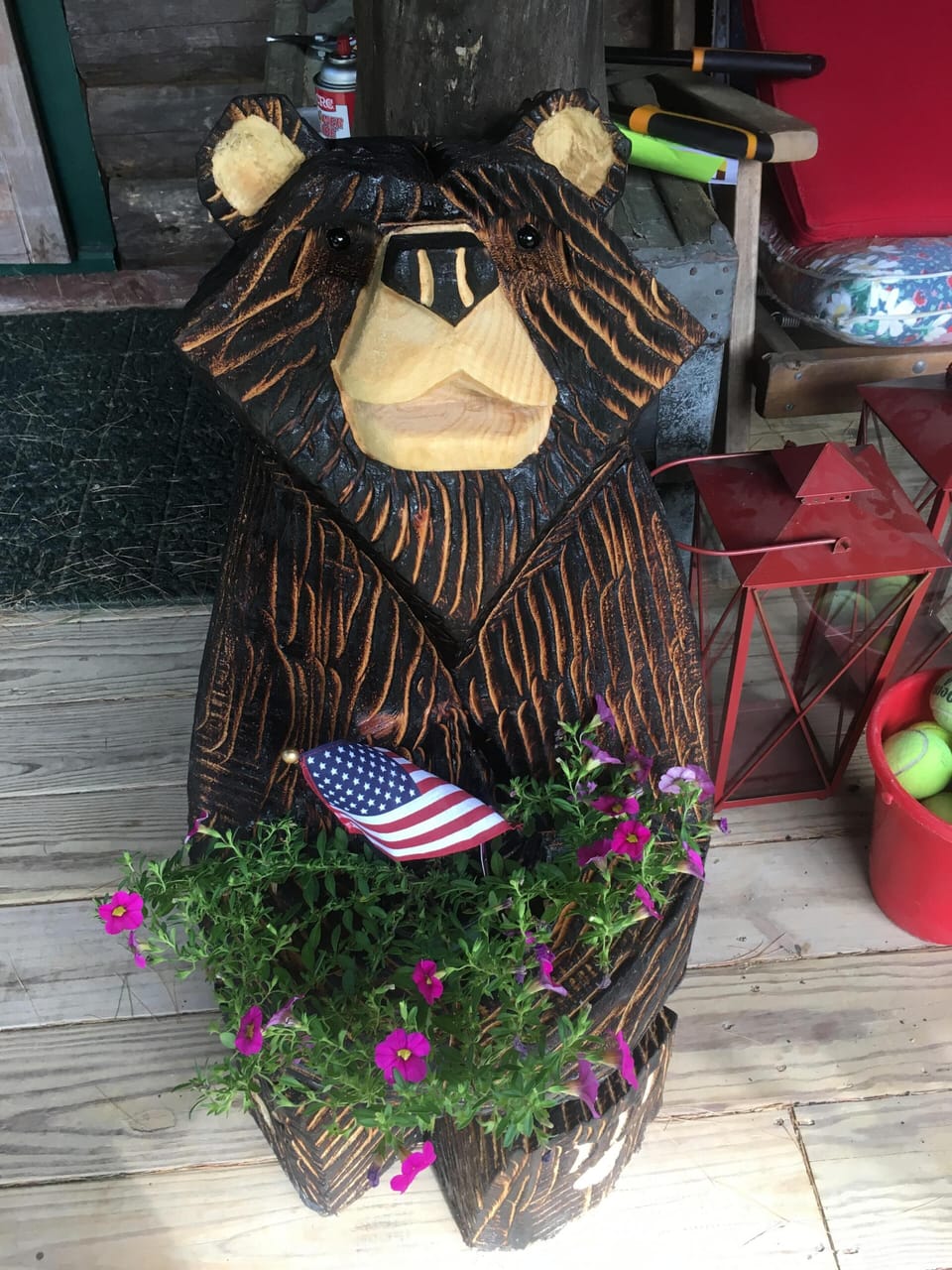 Our greeting bear 