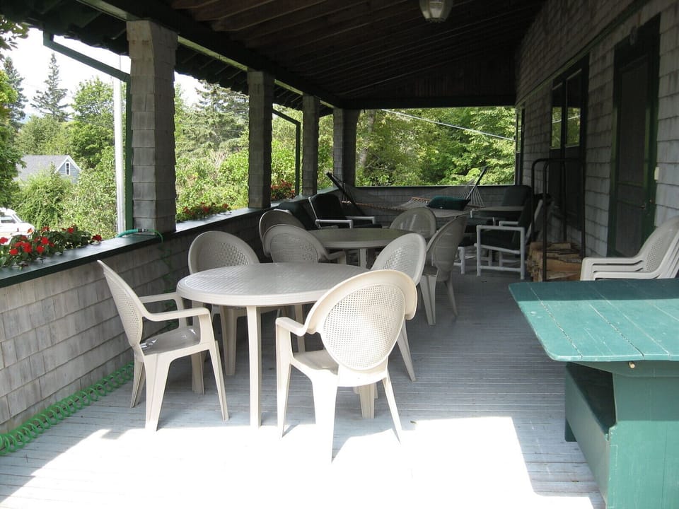 Covered part of wrap-around porch