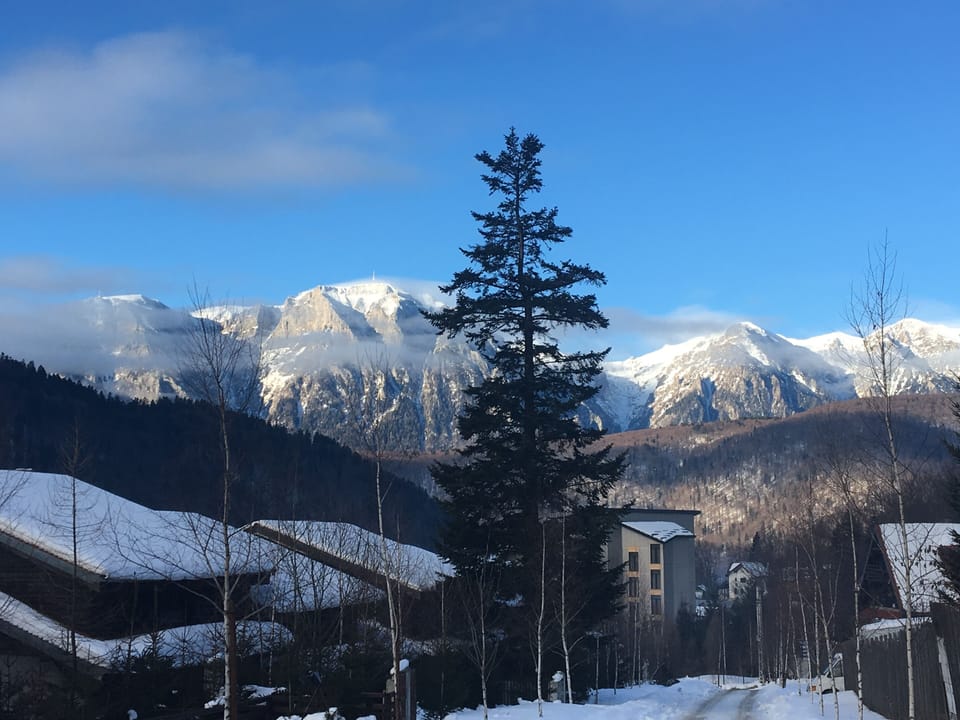 View to Busteni mountains