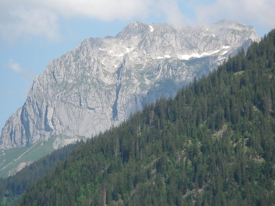 View towards les Cornettes de Bise