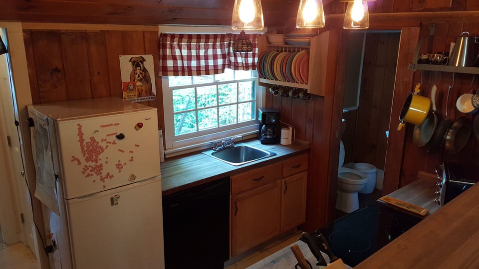 Kitchen in guest cottage