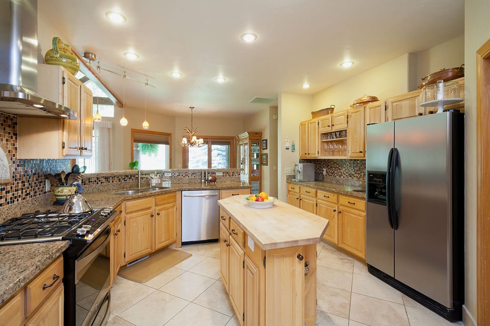 Kitchen and counter