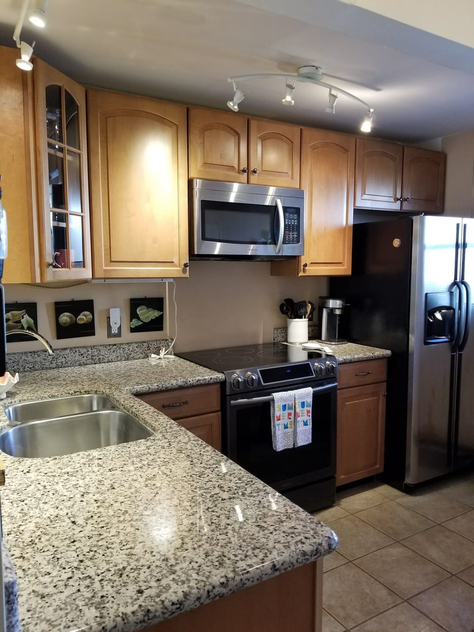 Kitchen Granite Counter Tops, Samsung Range