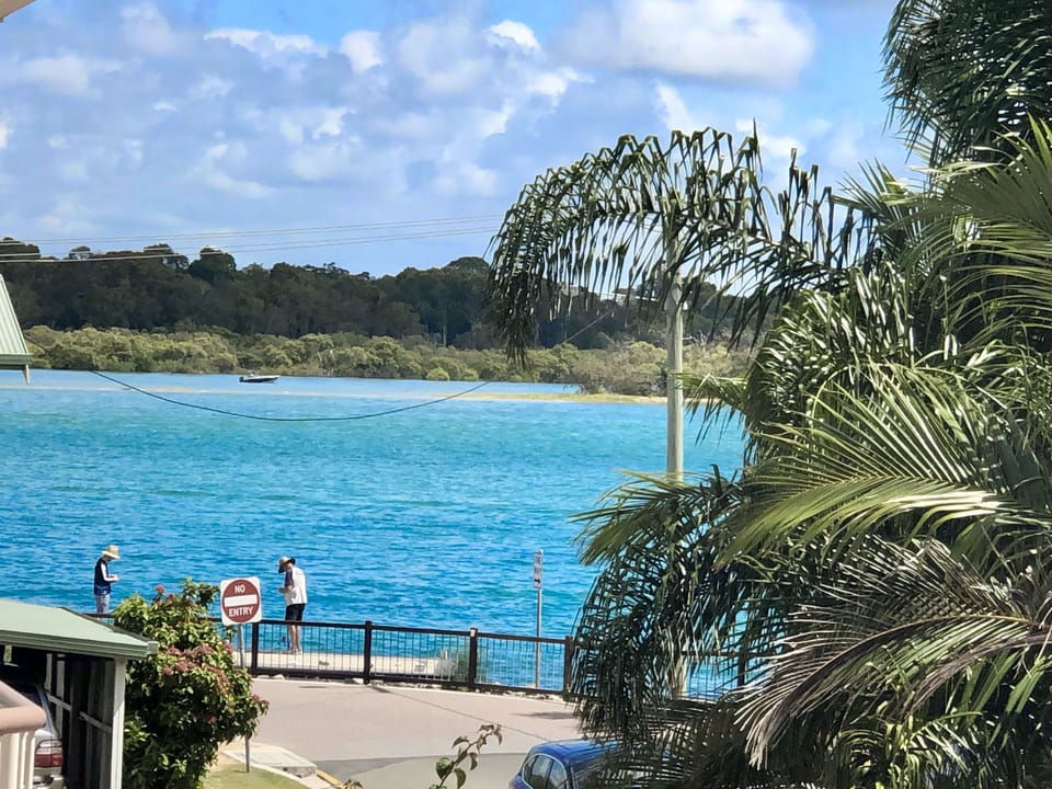 View from upstairs balcony

