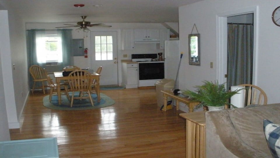 View from Living Room into Kitchen