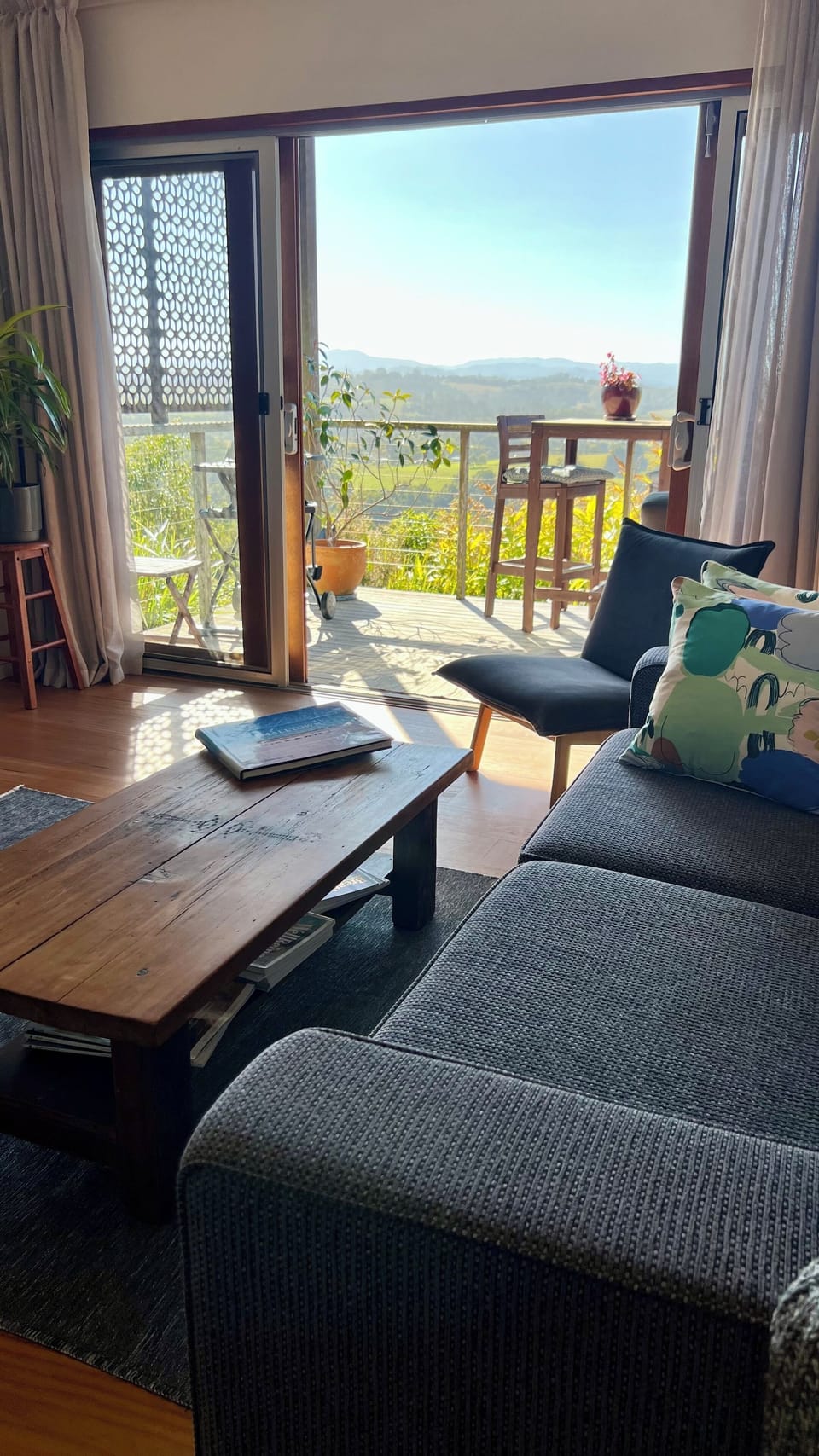Living area and terrace