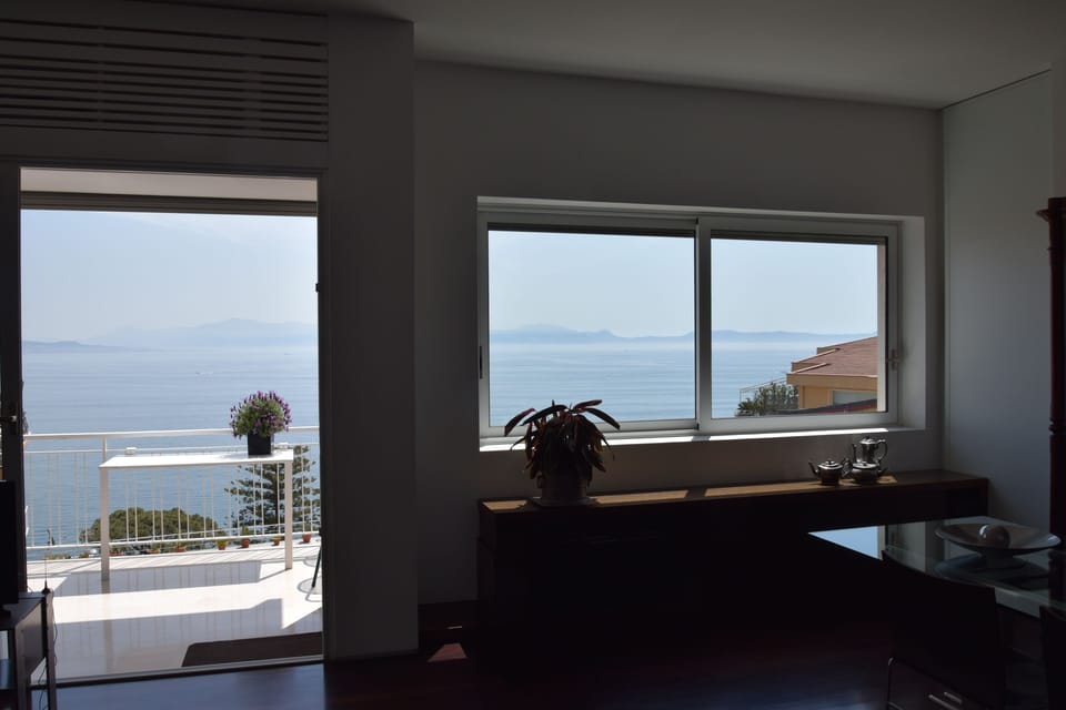 view from living room