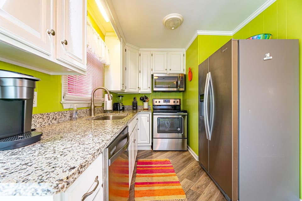 Upstairs kitchen