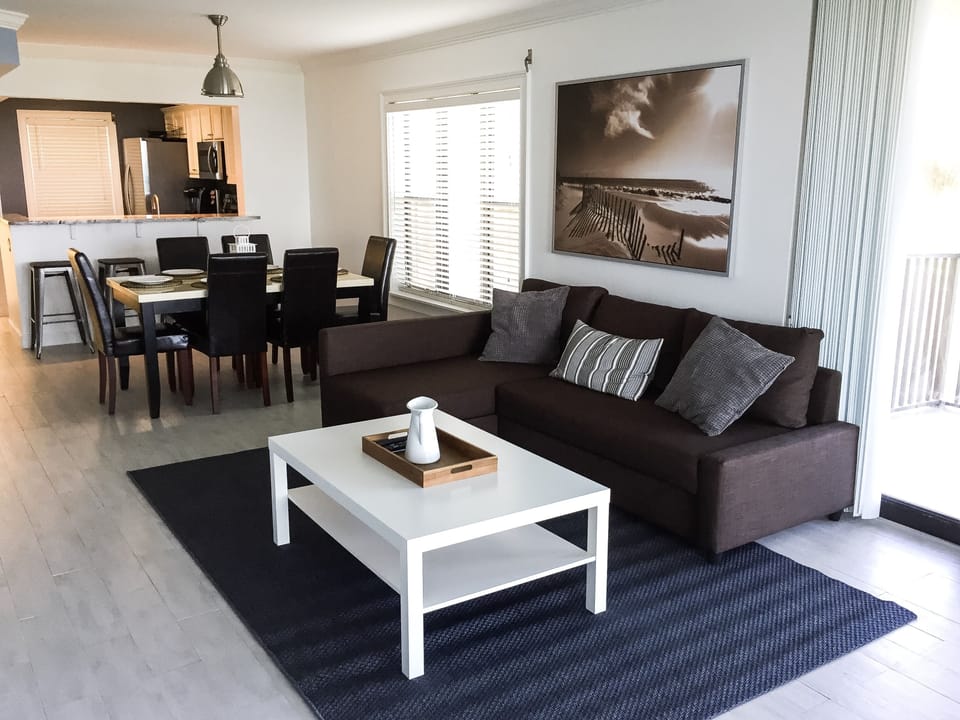 New painting & pull out sofa