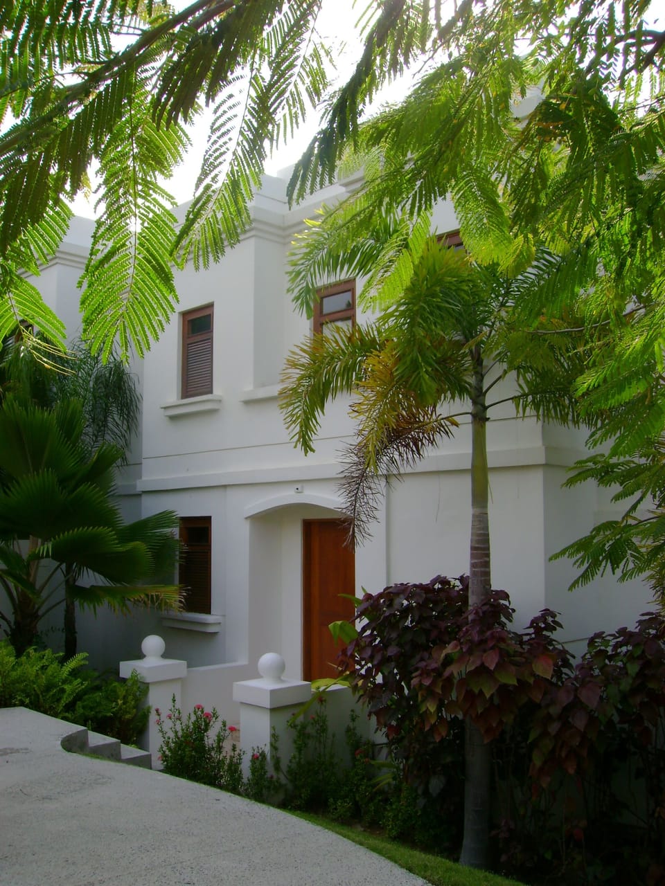 Villas' entrance
