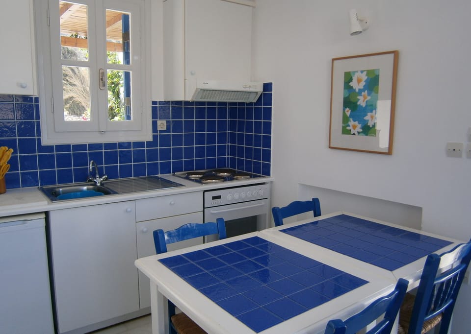 Guest house kitchen area