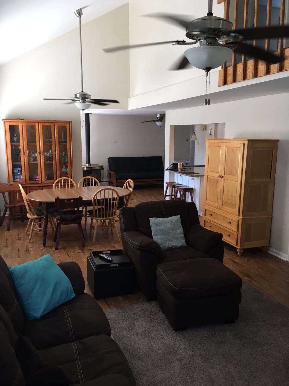 Open floor plan 