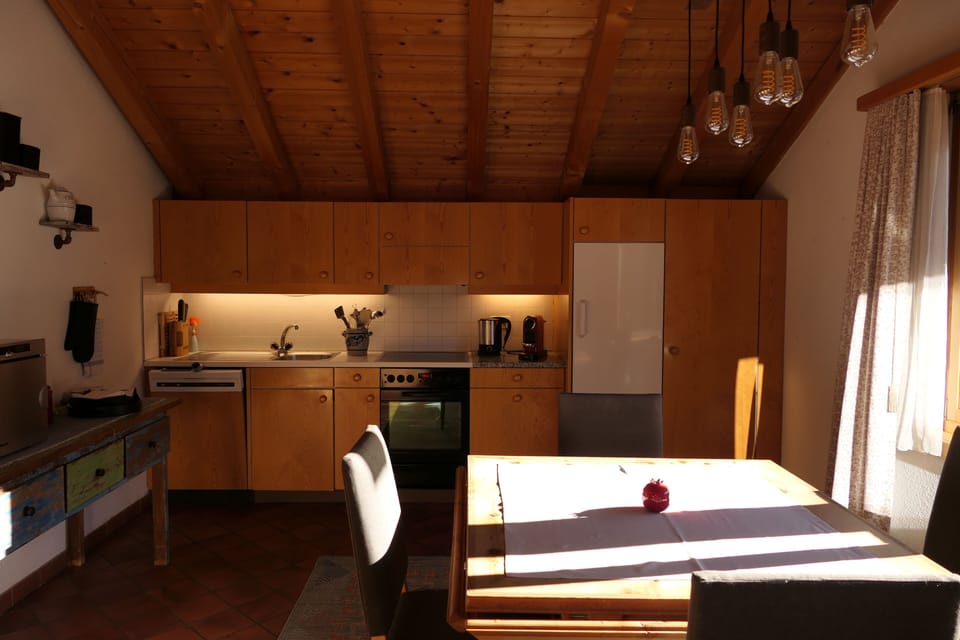 Kitchen and dining room