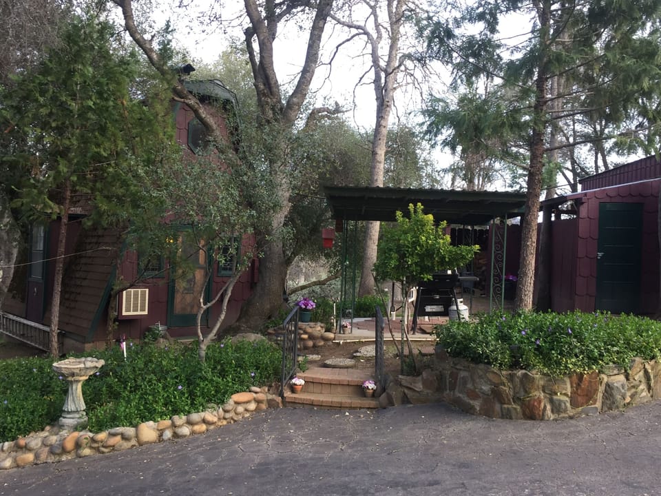 Yosemite's Suite Retreat's Gingerbread house. 