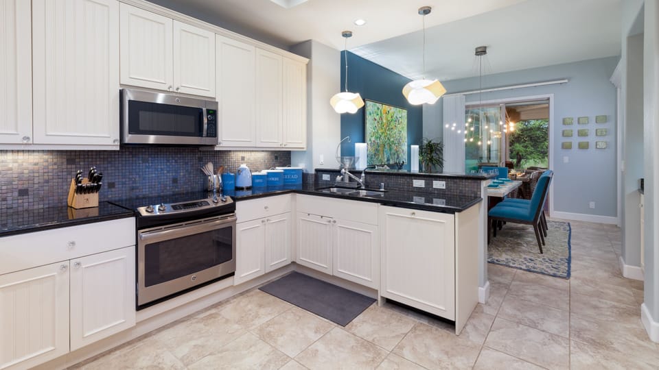 Cook up delicious island inspired meals in the Gourmet Kitchen