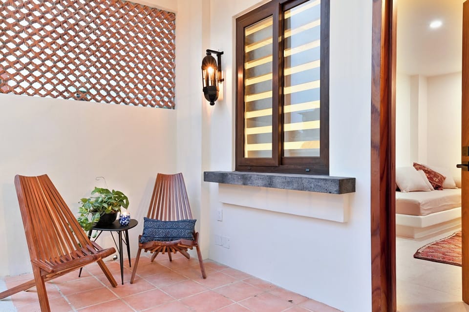 ..sit and relax right oustside your room