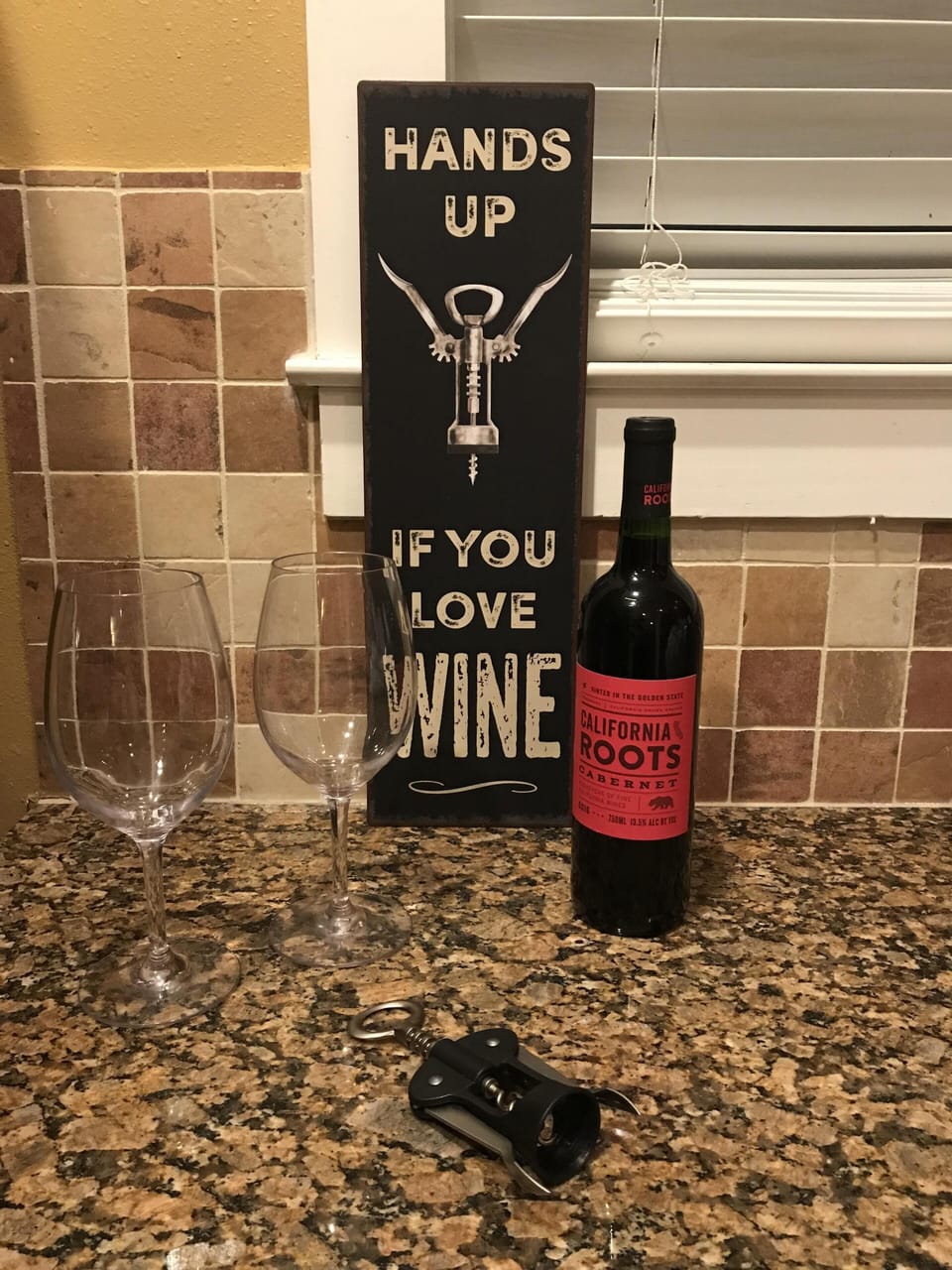 Enjoy a glass of wine and the sunset :)

