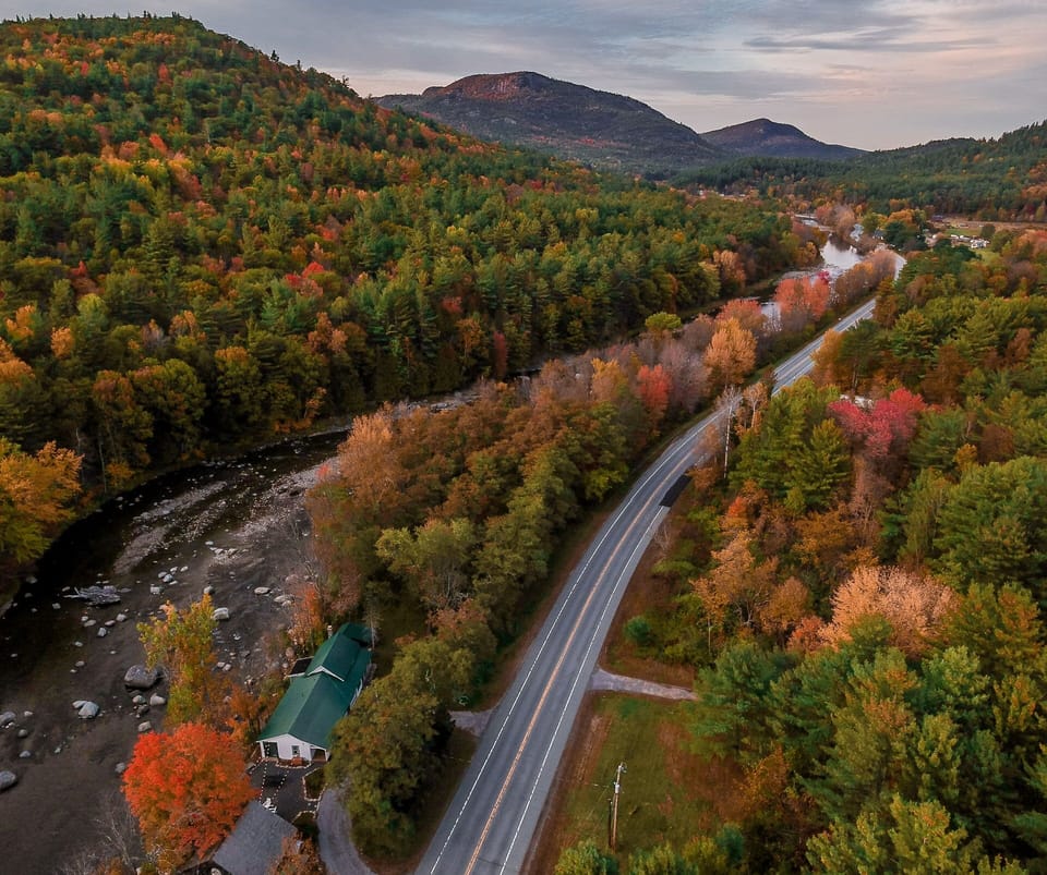 From above this past fall. Photo by @dirtandglass