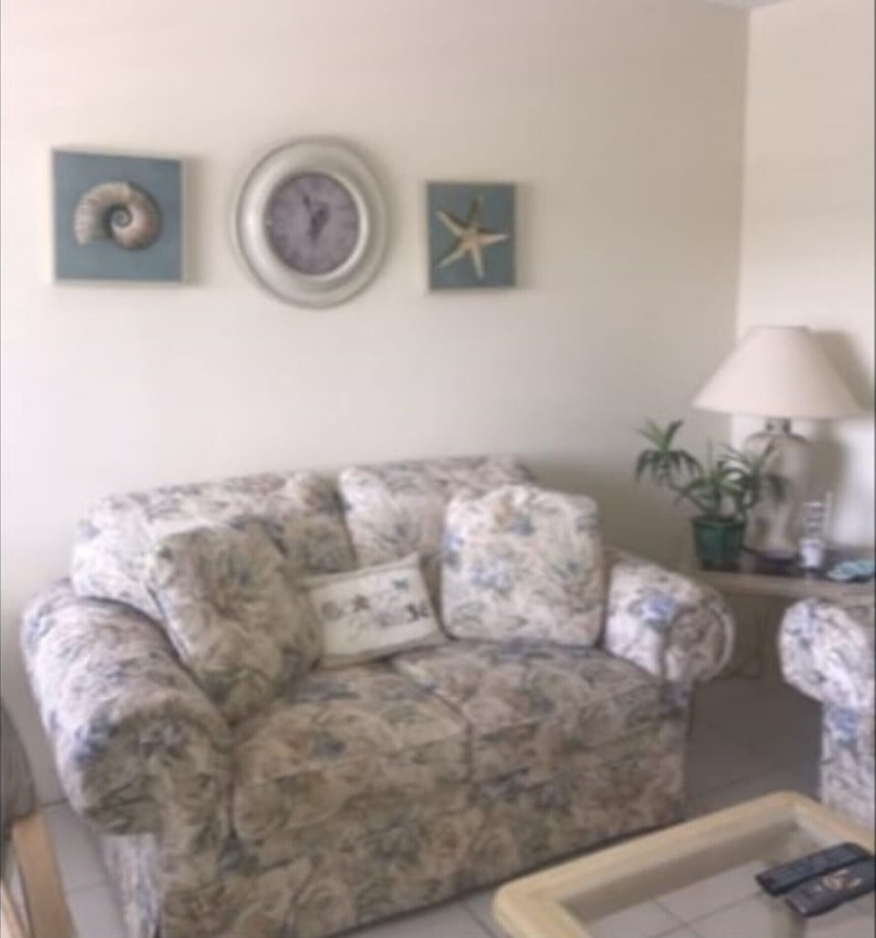 Loveseat and a sofa sleeper w/add'l. topper, in Living  Room.