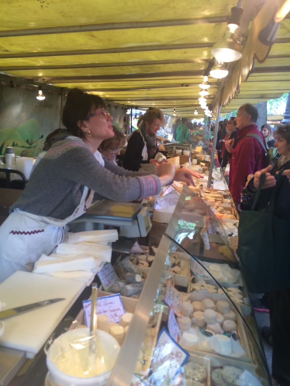 my favourite cheese store at the popincourt market 