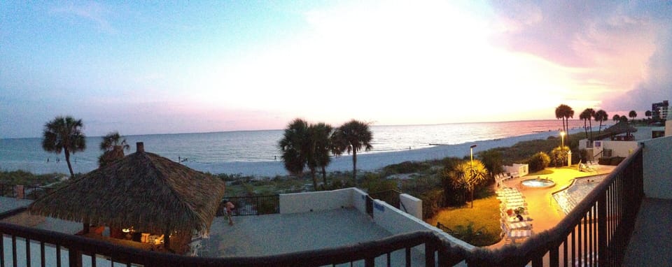 Condo Balcony View of Beach
