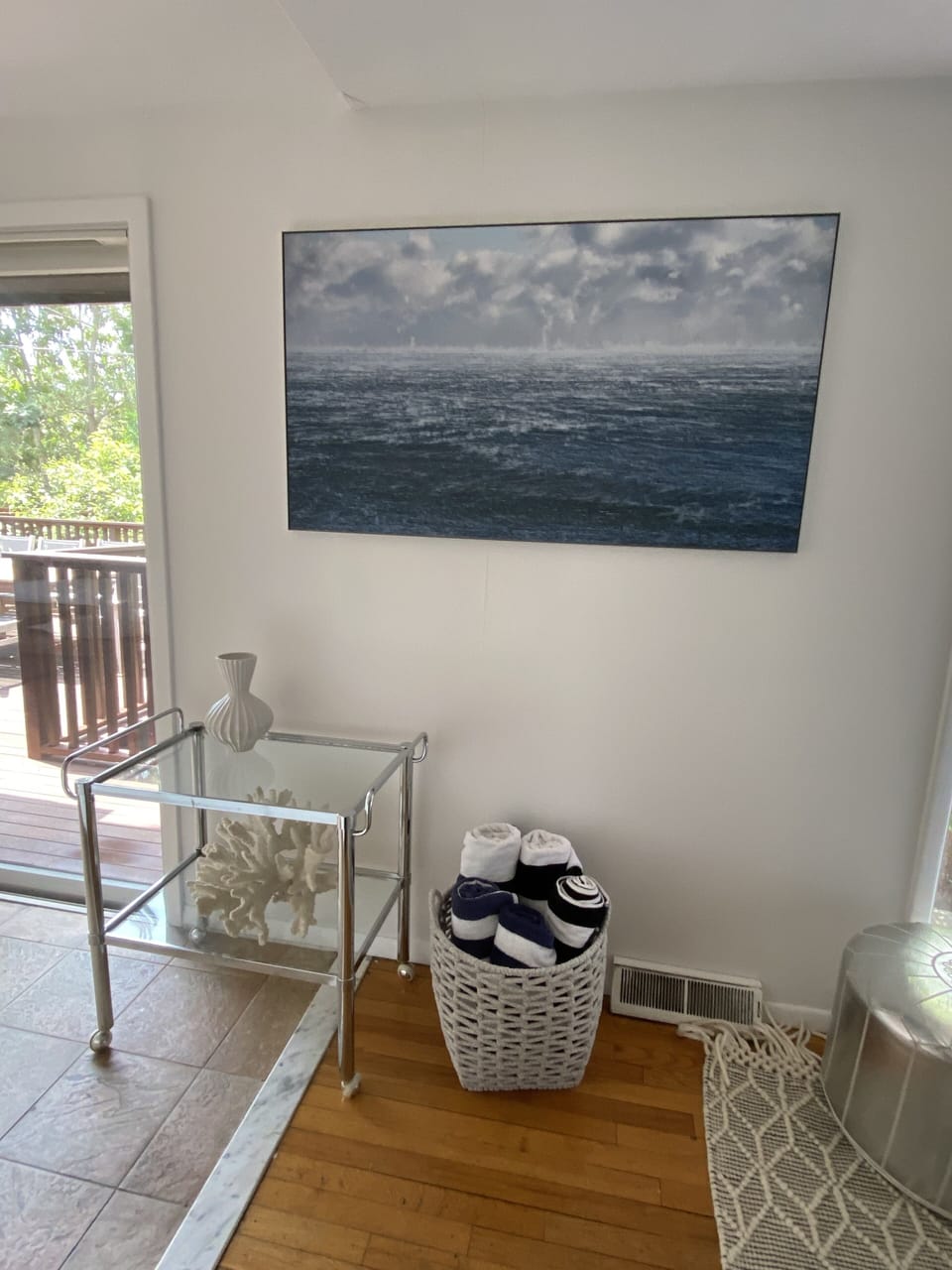 Lots of beachy details.