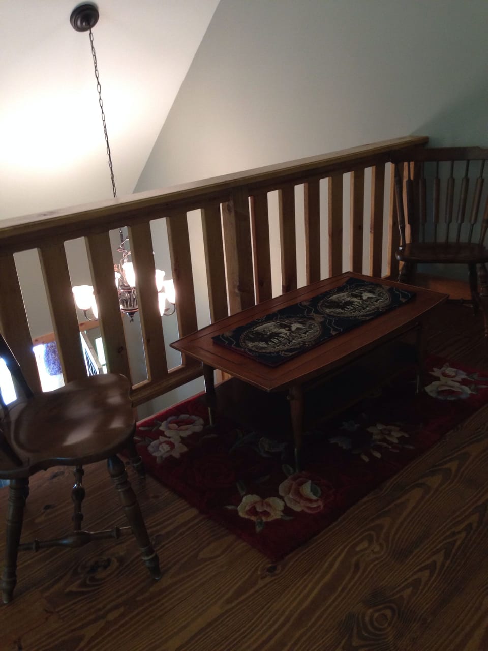 Sitting area by the loft