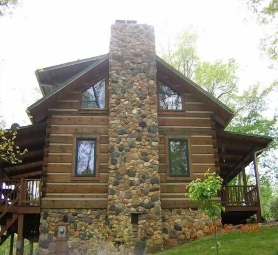 Enjoy the views from the Covered Front Porch or Back Deck and windows.