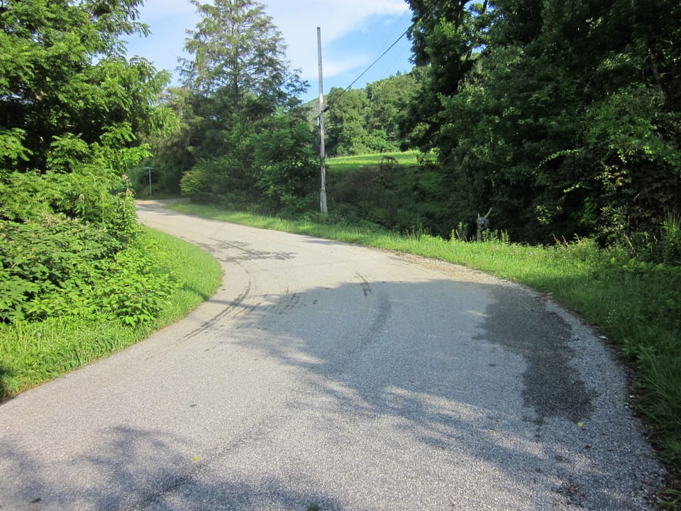 Going, up, up and away on Bearawallow Mountain!