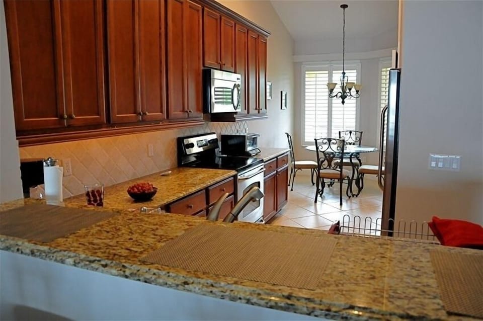Kitchen with Granite Countertops, Stainless Steel Appliances