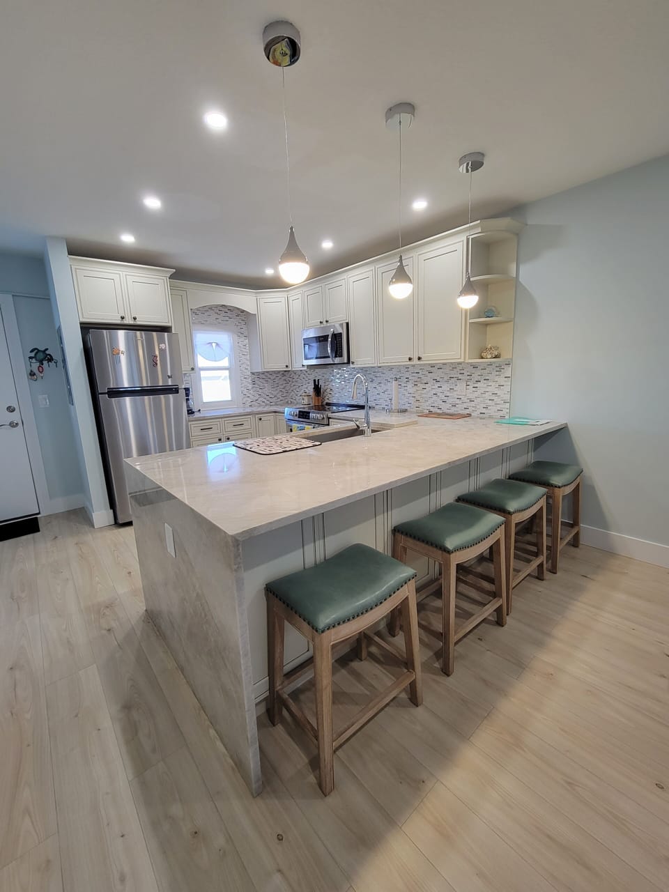 remodeled kitchen 