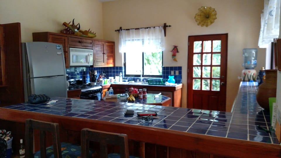 Kitchen with new stove, Fridge and dishwasher