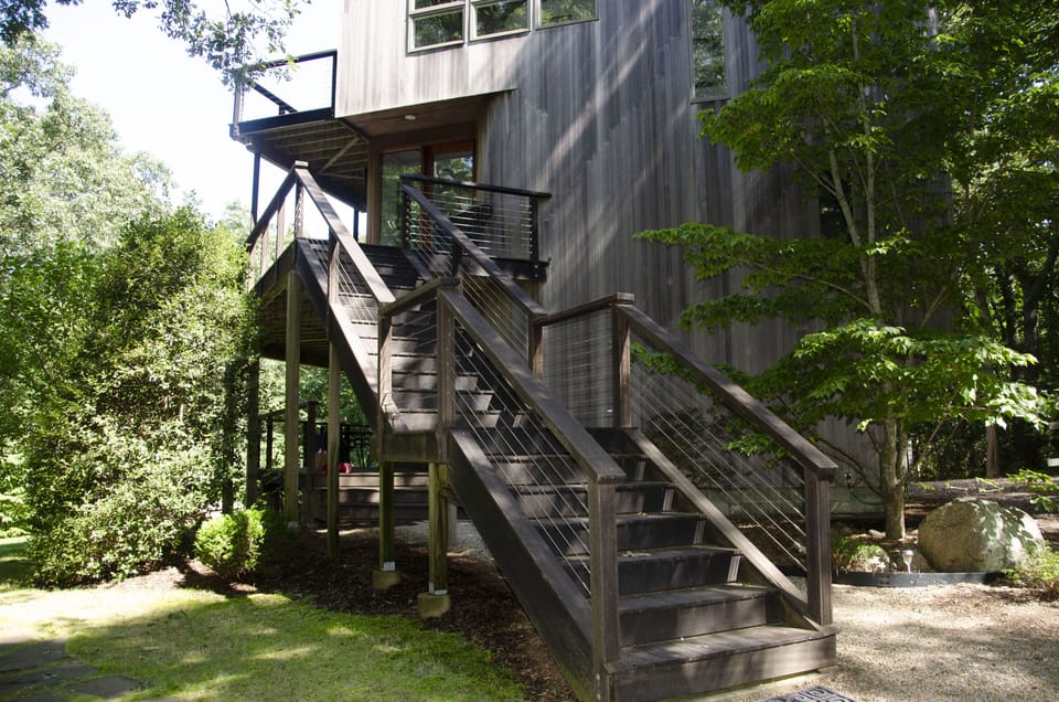 Stairs to the main level