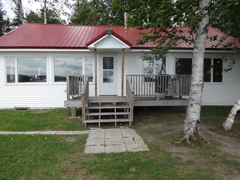 Front of camp.