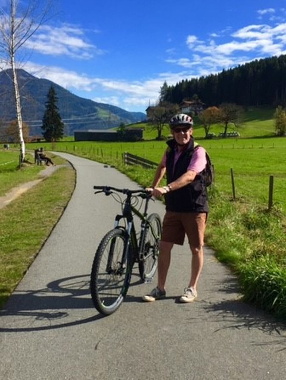 Hire bikes in town for a great way to explore the area
