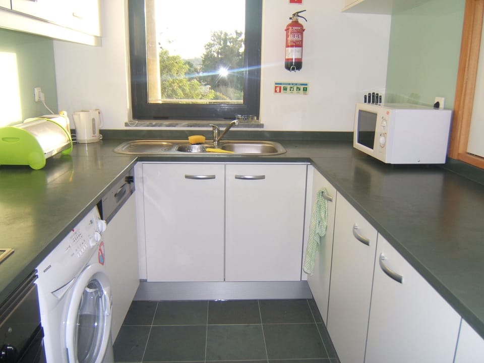 Kitchen - a home from home, with a sunny view