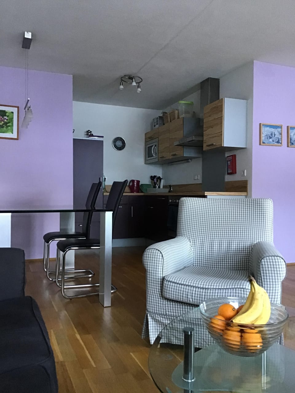 Kitchen and dining space