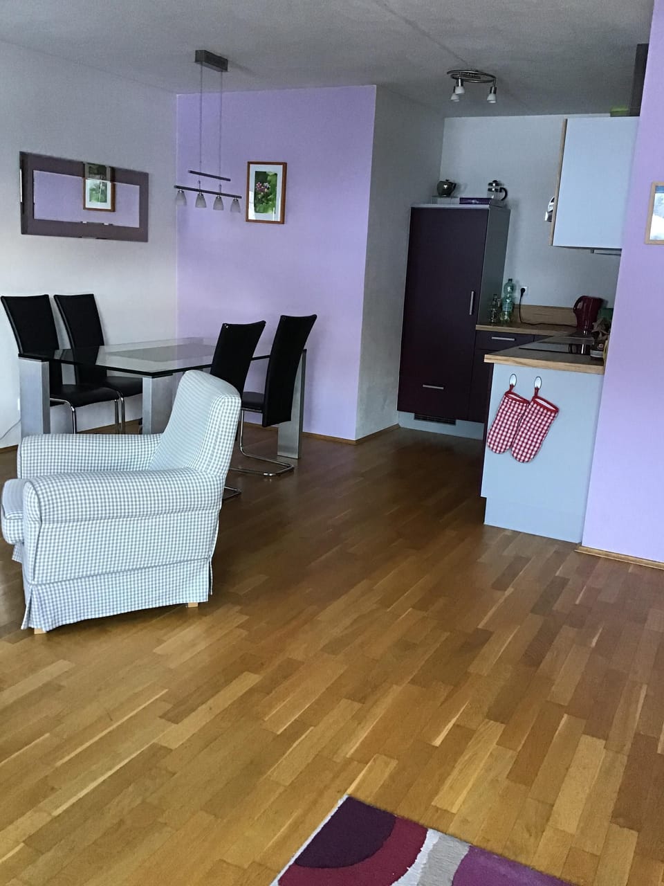 Kitchen and dining space