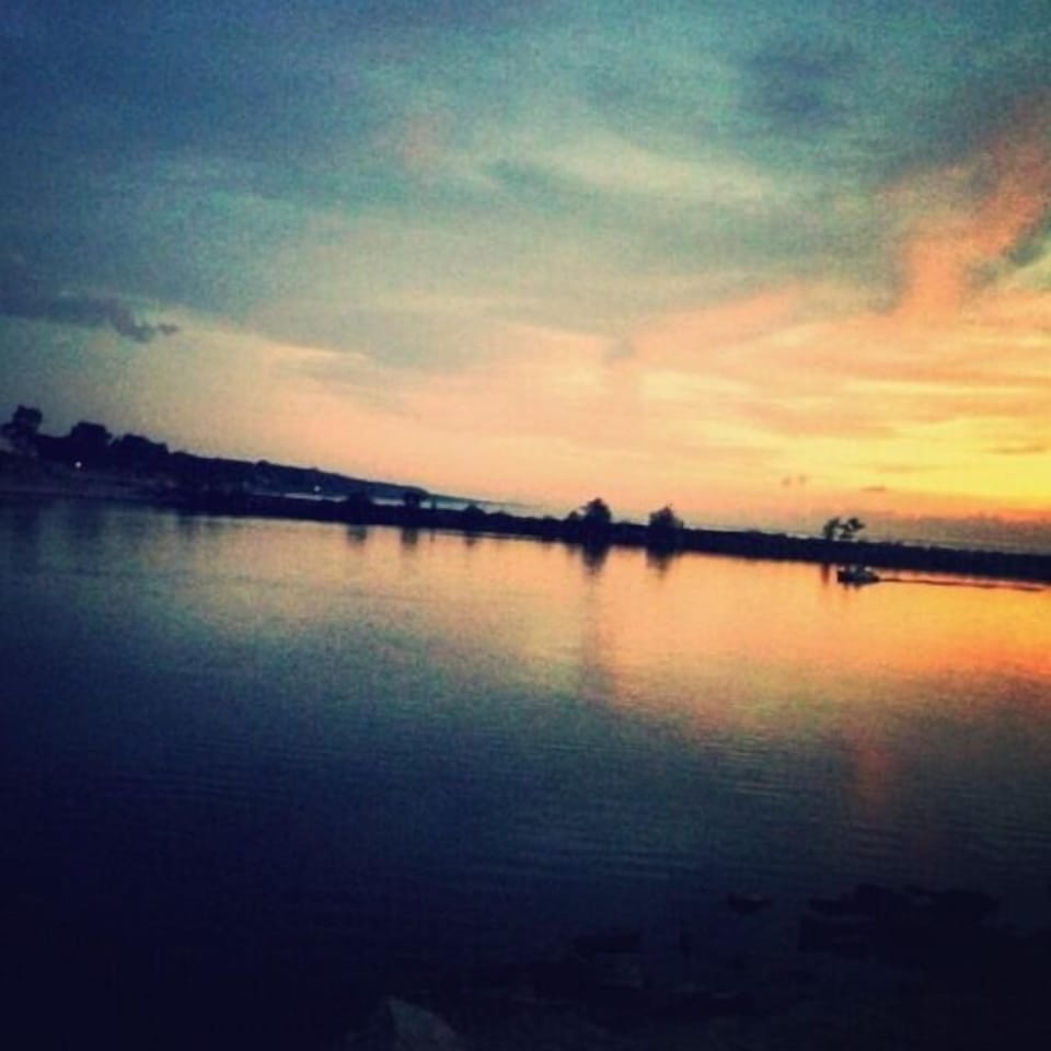 The shores of Lake Michigan.  Where heaven and earth meet.